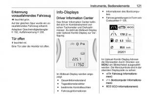 Opel-Zafira-C-Tourer-Handbuch page 123 min