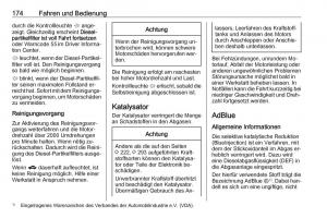 Opel-Zafira-C-Tourer-Handbuch page 176 min