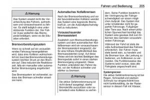 Opel-Zafira-C-Tourer-Handbuch page 207 min