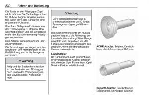 Opel-Zafira-C-Tourer-Handbuch page 232 min