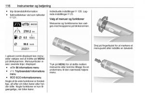 manual--Opel-Zafira-C-Tourer-Bilens-instruktionsbog page 118 min