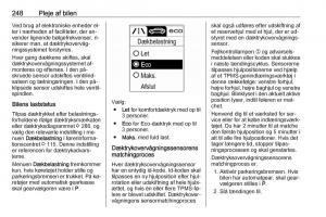 manual--Opel-Zafira-C-Tourer-Bilens-instruktionsbog page 250 min