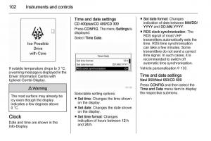 Opel-Zafira-C-Tourer-owners-manual page 104 min