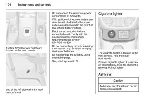 Opel-Zafira-C-Tourer-owners-manual page 106 min