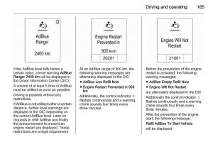 Opel-Zafira-C-Tourer-owners-manual page 167 min