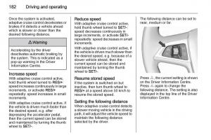 Opel-Zafira-C-Tourer-owners-manual page 184 min