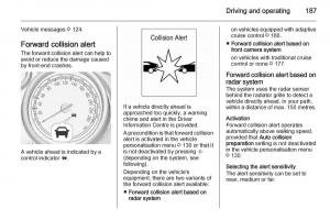 Opel-Zafira-C-Tourer-owners-manual page 189 min