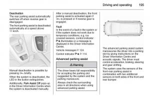 Opel-Zafira-C-Tourer-owners-manual page 197 min