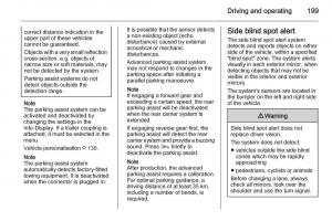 Opel-Zafira-C-Tourer-owners-manual page 201 min