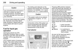 Opel-Zafira-C-Tourer-owners-manual page 210 min