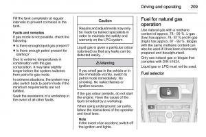 Opel-Zafira-C-Tourer-owners-manual page 211 min