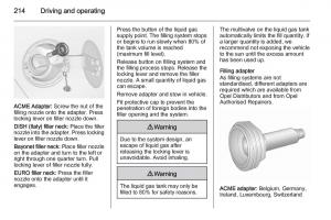 Opel-Zafira-C-Tourer-owners-manual page 216 min