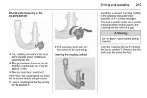 Opel-Zafira-C-Tourer-owners-manual page 221 min