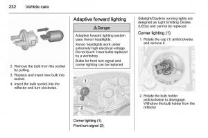 Opel-Zafira-C-Tourer-owners-manual page 234 min