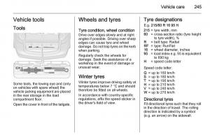 Opel-Zafira-C-Tourer-owners-manual page 247 min