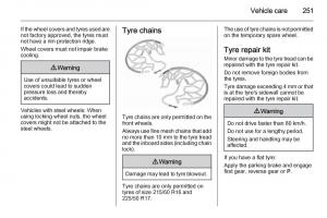 Opel-Zafira-C-Tourer-owners-manual page 253 min