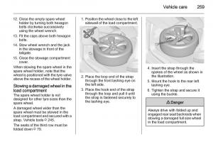 Opel-Zafira-C-Tourer-owners-manual page 261 min