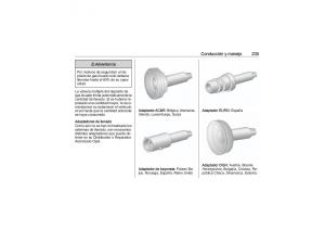 Opel-Zafira-C-Tourer-manual-del-propietario page 237 min