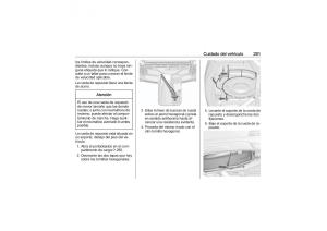 Opel-Zafira-C-Tourer-manual-del-propietario page 283 min