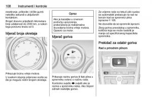 Opel-Zafira-C-Tourer-vlasnicko-uputstvo page 110 min