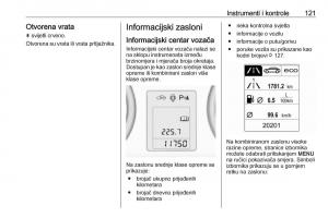 Opel-Zafira-C-Tourer-vlasnicko-uputstvo page 123 min