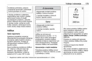 Opel-Zafira-C-Tourer-vlasnicko-uputstvo page 177 min