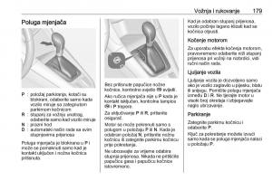 Opel-Zafira-C-Tourer-vlasnicko-uputstvo page 181 min