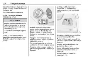 Opel-Zafira-C-Tourer-vlasnicko-uputstvo page 226 min