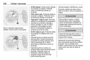 Opel-Zafira-C-Tourer-vlasnicko-uputstvo page 228 min