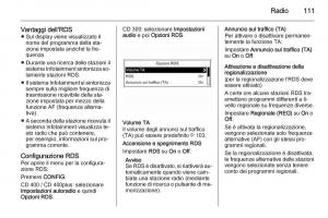 Opel-Zafira-C-Tourer-manuale-del-proprietario page 111 min