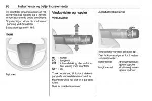 manual--Opel-Zafira-C-Tourer-bruksanvisningen page 100 min