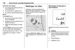 manual--Opel-Zafira-C-Tourer-bruksanvisningen page 124 min