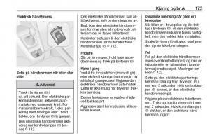 manual--Opel-Zafira-C-Tourer-bruksanvisningen page 175 min