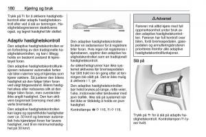 manual--Opel-Zafira-C-Tourer-bruksanvisningen page 182 min