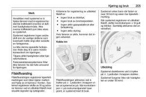 manual--Opel-Zafira-C-Tourer-bruksanvisningen page 207 min