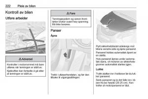 manual--Opel-Zafira-C-Tourer-bruksanvisningen page 224 min