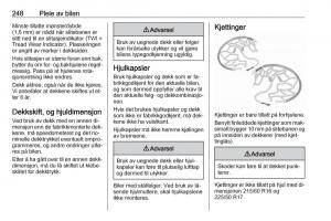 manual--Opel-Zafira-C-Tourer-bruksanvisningen page 250 min