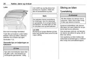 manual--Opel-Zafira-C-Tourer-bruksanvisningen page 28 min
