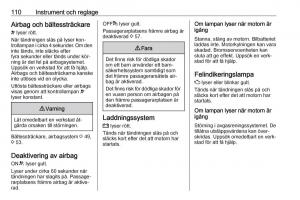 Opel-Zafira-C-Tourer-instruktionsbok page 112 min