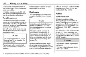 Opel-Zafira-C-Tourer-instruktionsbok page 168 min