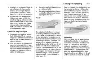 Opel-Zafira-C-Tourer-instruktionsbok page 189 min