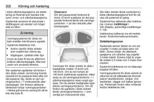 Opel-Zafira-C-Tourer-instruktionsbok page 204 min