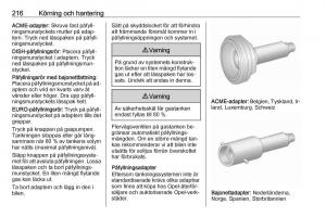 Opel-Zafira-C-Tourer-instruktionsbok page 218 min