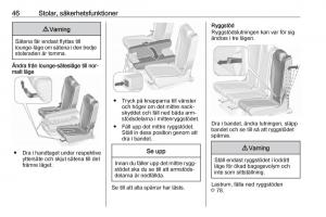 Opel-Zafira-C-Tourer-instruktionsbok page 48 min