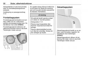 Opel-Zafira-C-Tourer-instruktionsbok page 58 min