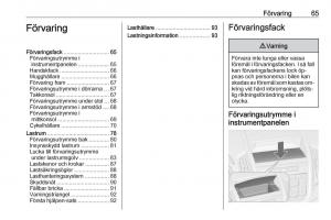 Opel-Zafira-C-Tourer-instruktionsbok page 67 min