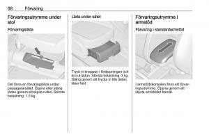 Opel-Zafira-C-Tourer-instruktionsbok page 70 min