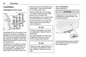 Opel-Zafira-C-Tourer-instruktionsbok page 72 min