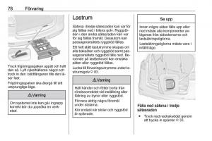 Opel-Zafira-C-Tourer-instruktionsbok page 80 min