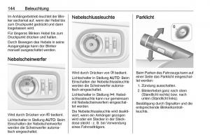 Opel-Zafira-C-FL-Handbuch page 146 min